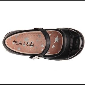 Olive & Edie black girl’s dress shoes